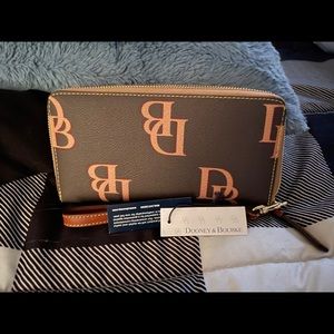 Dooney & Burke Large Zip Around Wallet